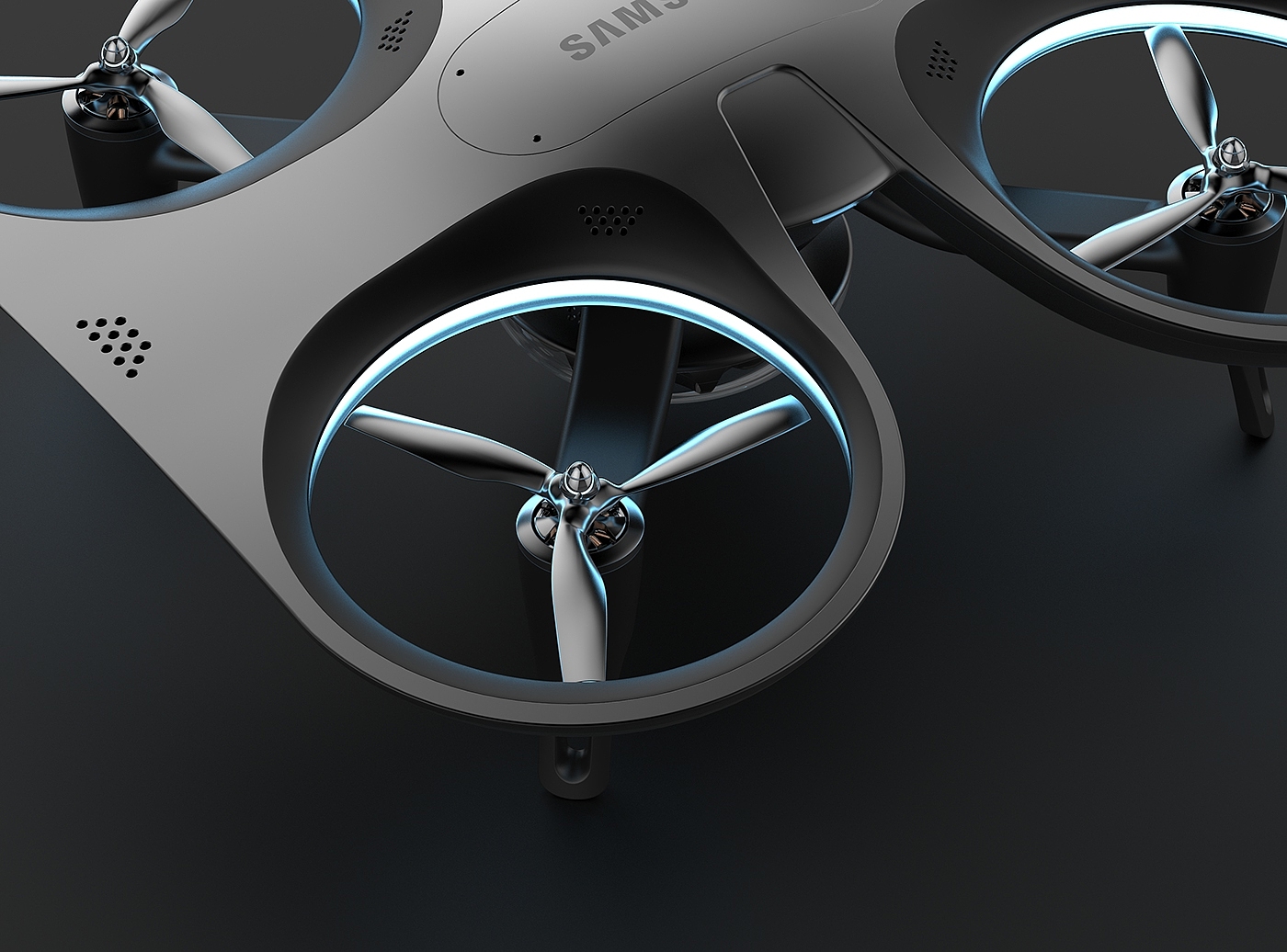 samsung，UAV，black，Automatic design，