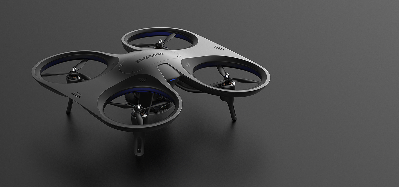 samsung，UAV，black，Automatic design，