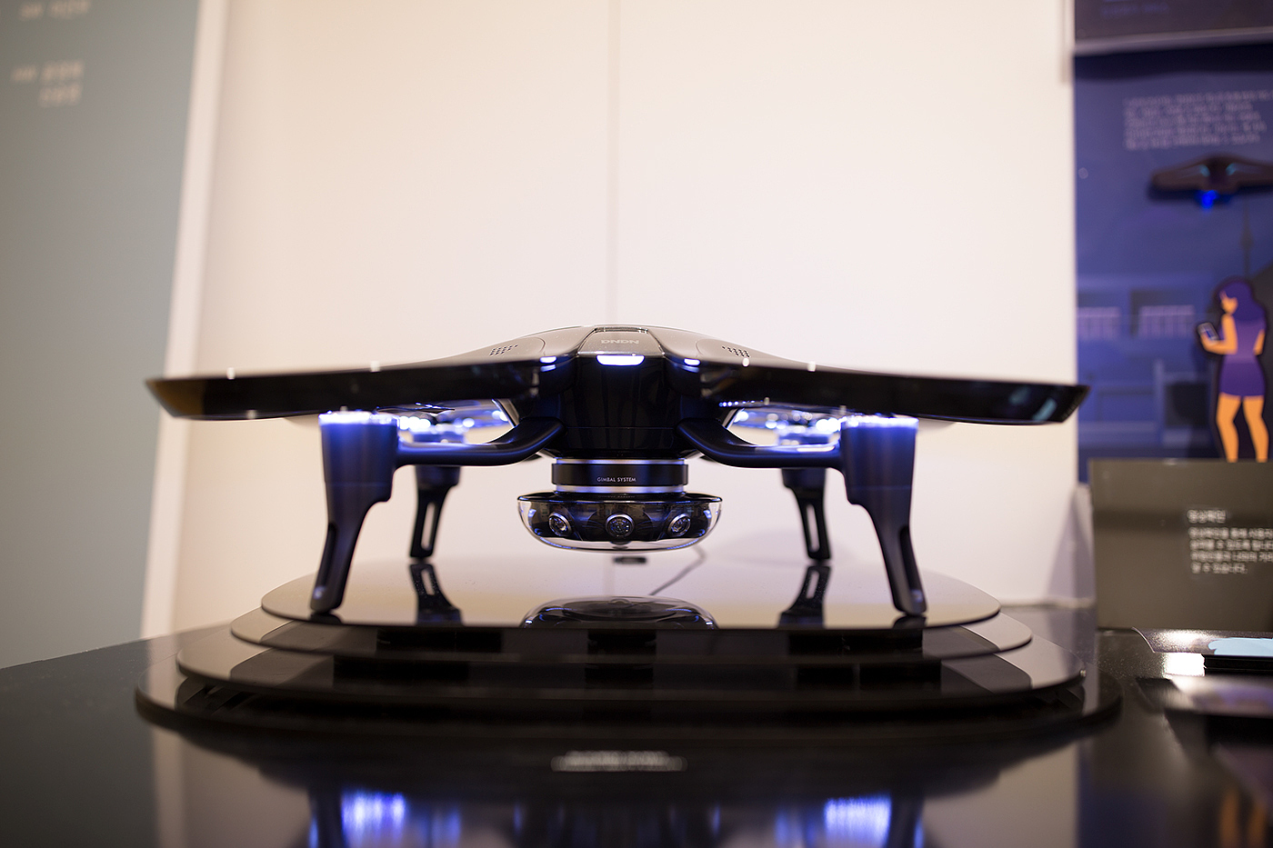 samsung，UAV，black，Automatic design，