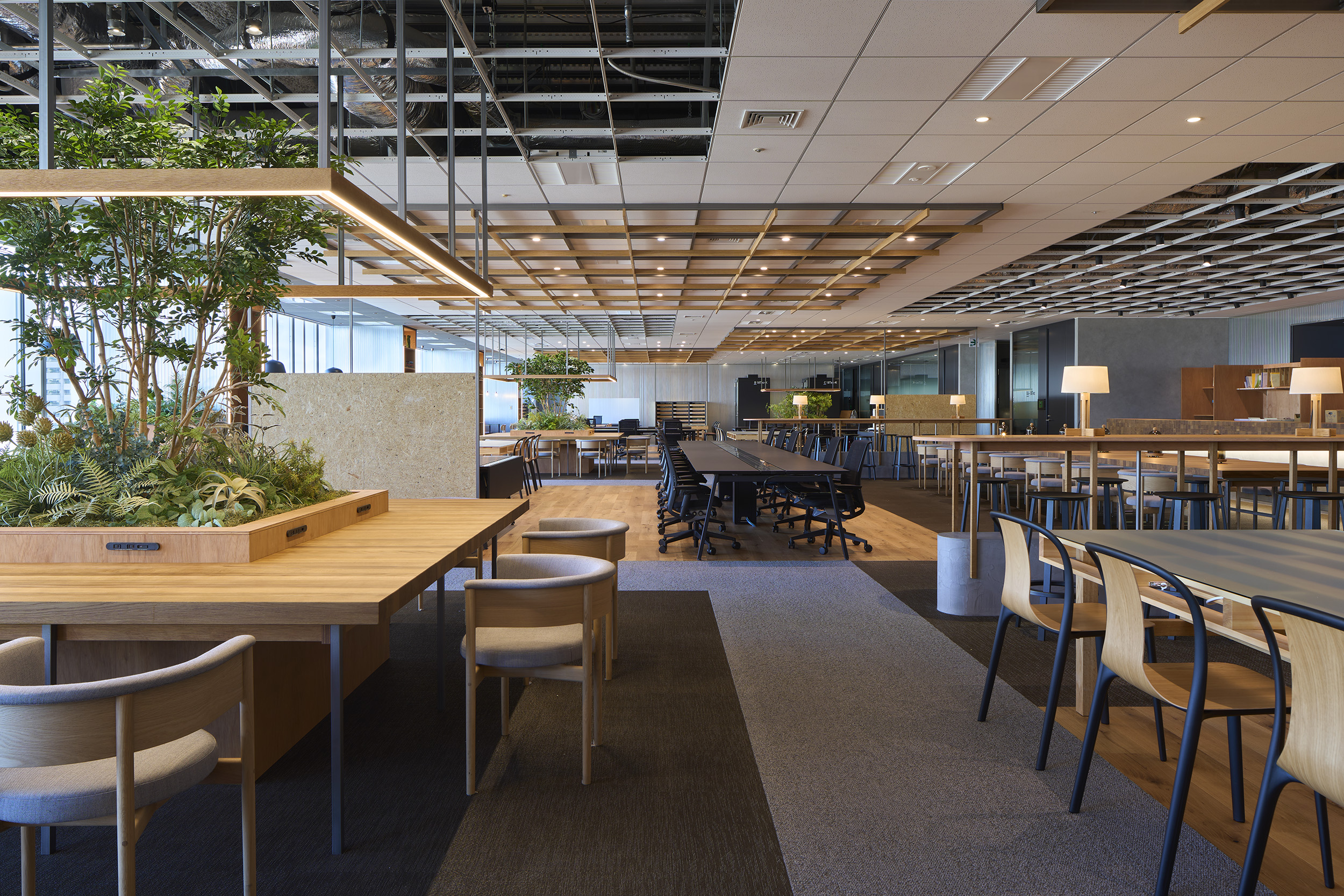 Interior design，office space ，