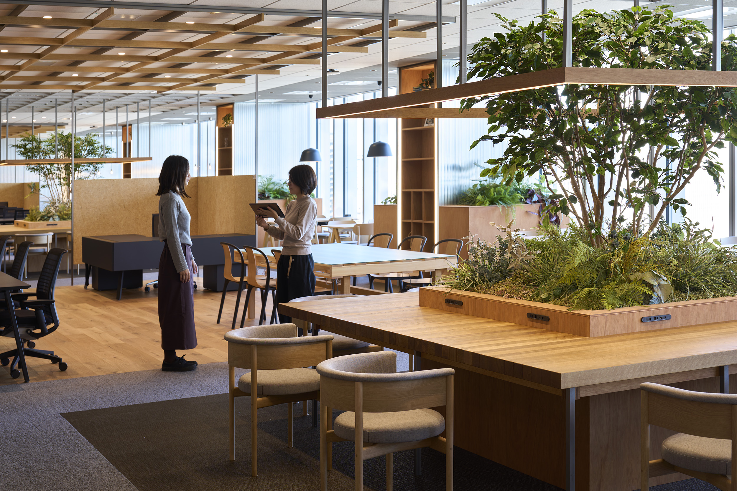 Interior design，office space ，