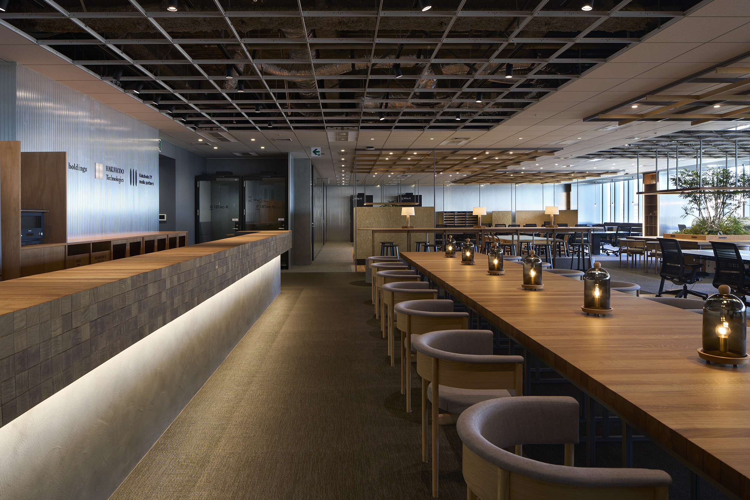 Interior design，office space ，