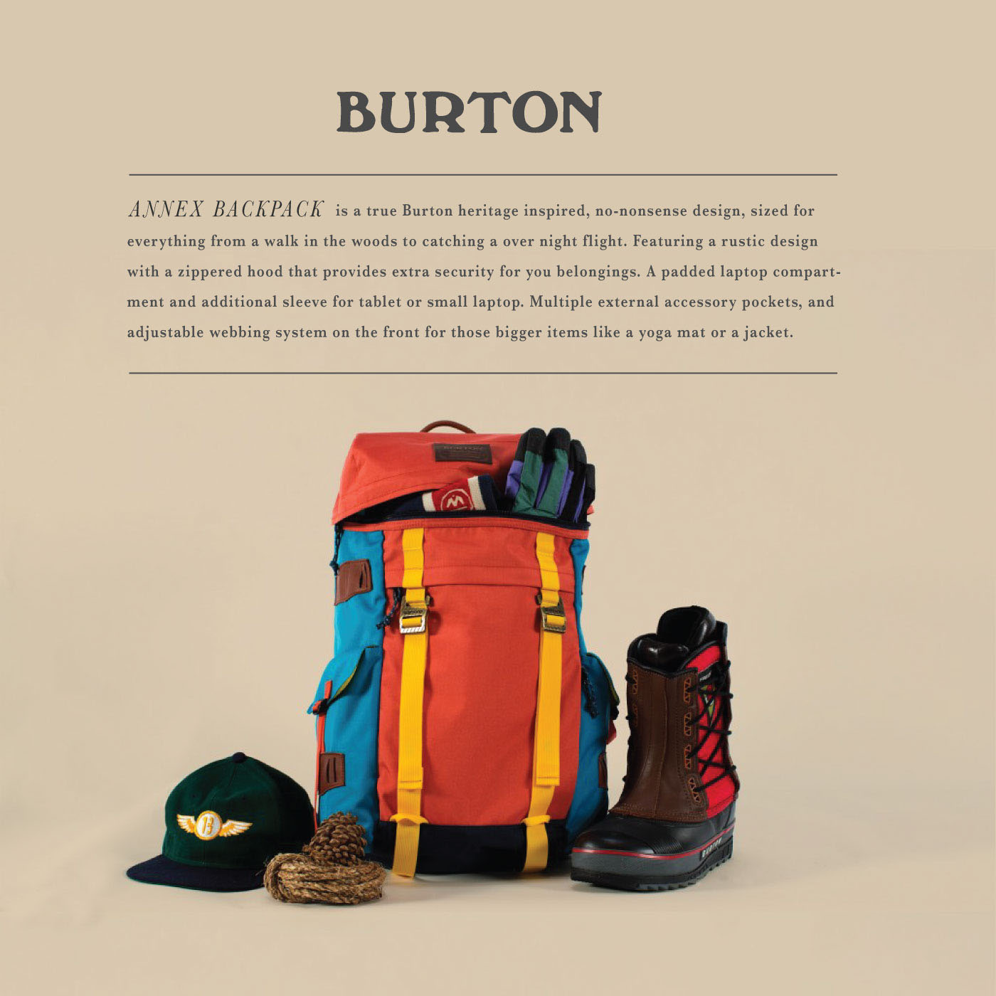 Backpack，BURTON，