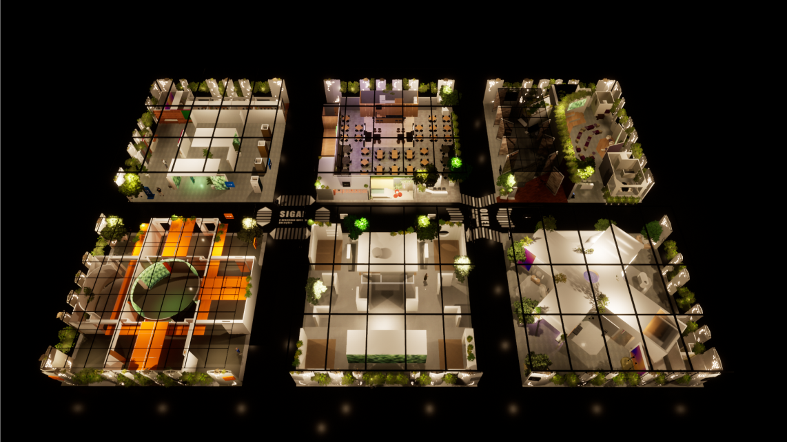 Interior design，Trade show/trade show，