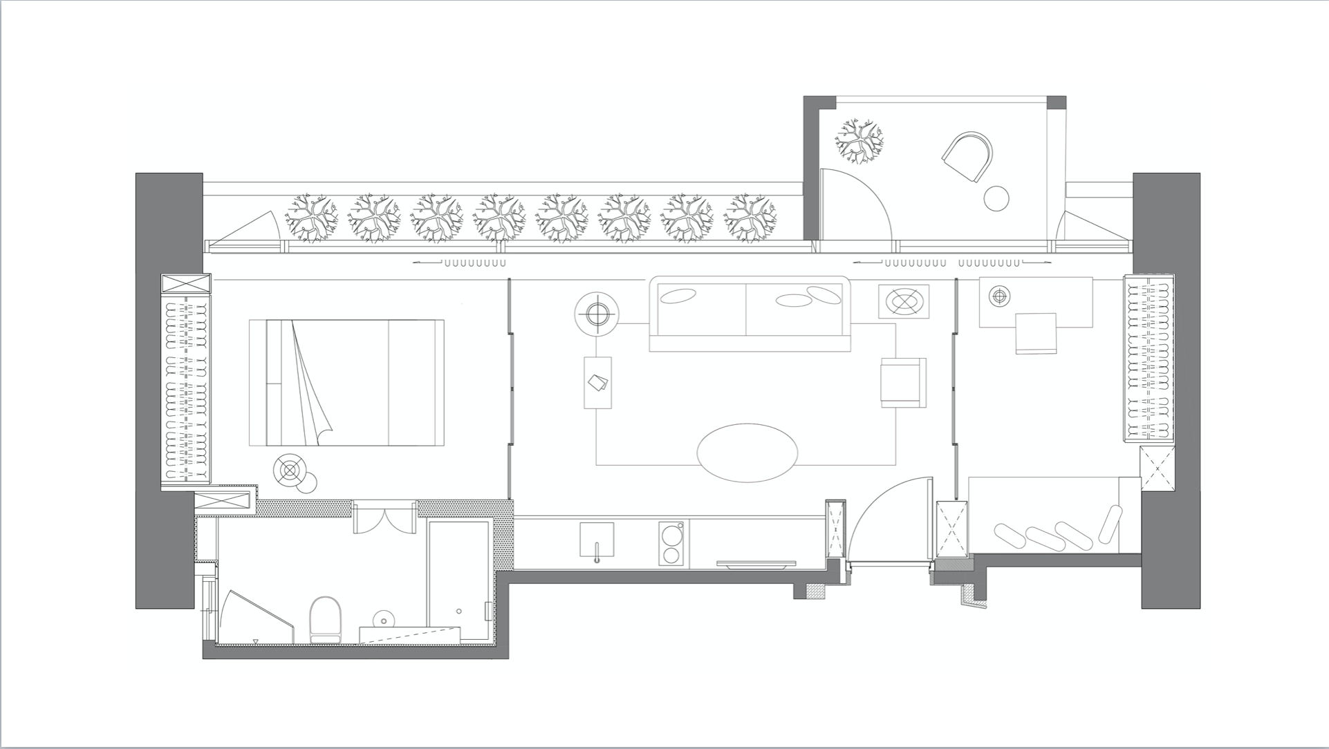 Interior design，residence，