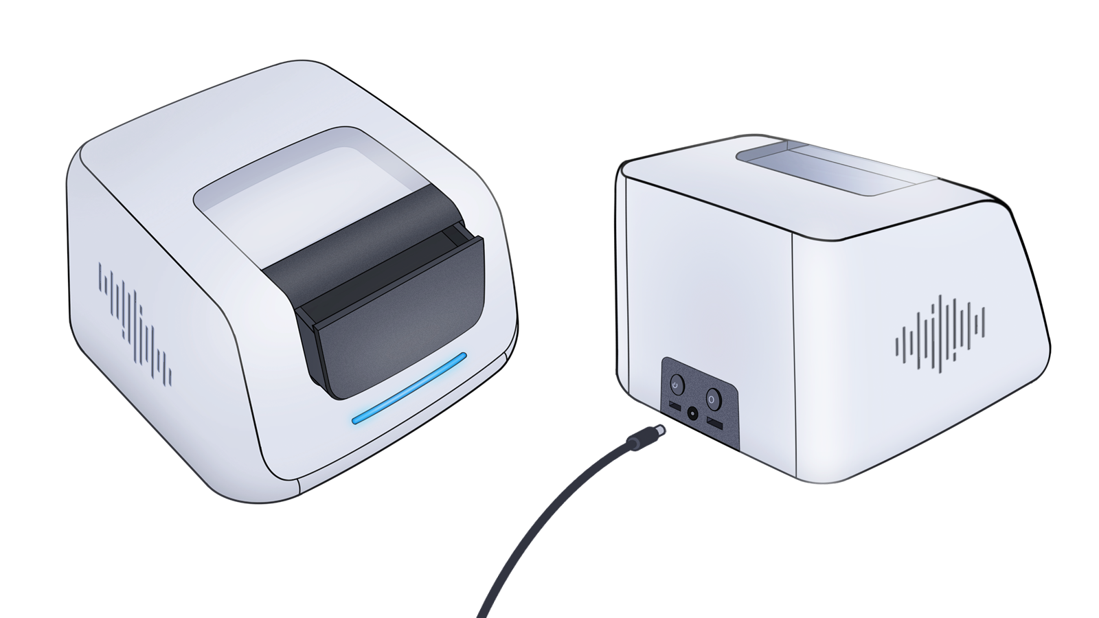 Appearance design of desktop biological monitoring instrument，