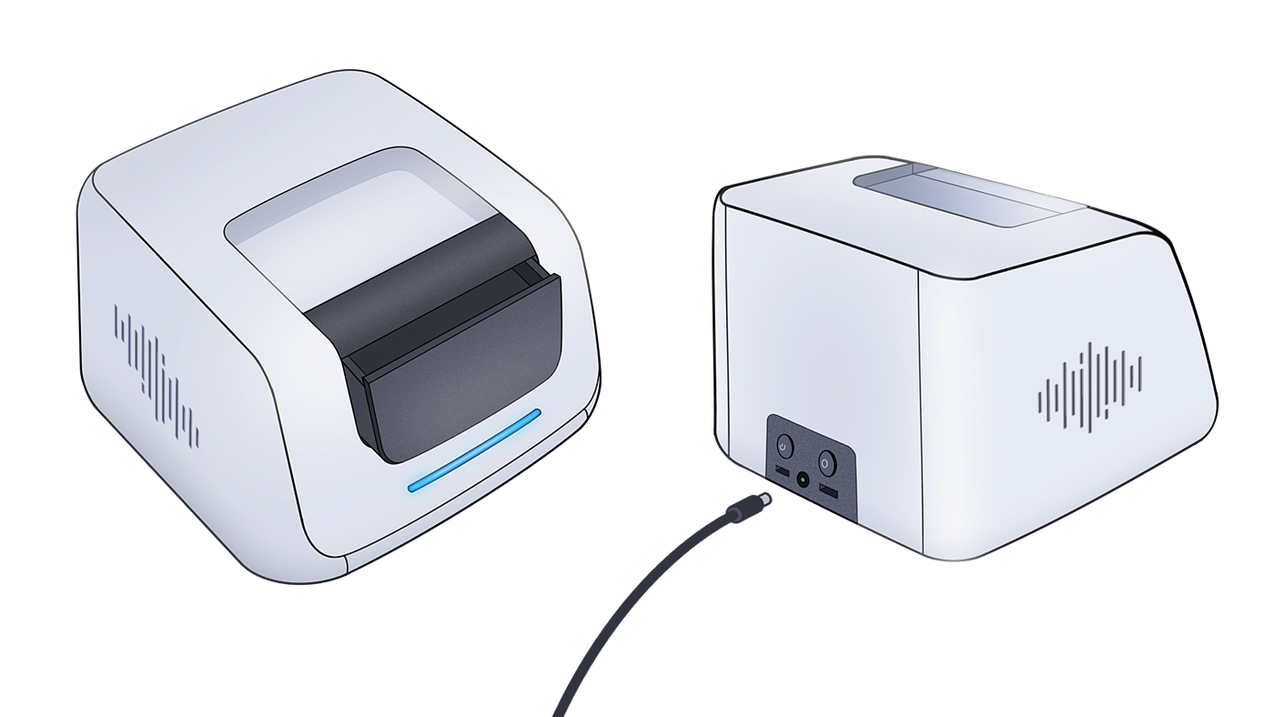 Appearance design of desktop biological monitoring instrument，