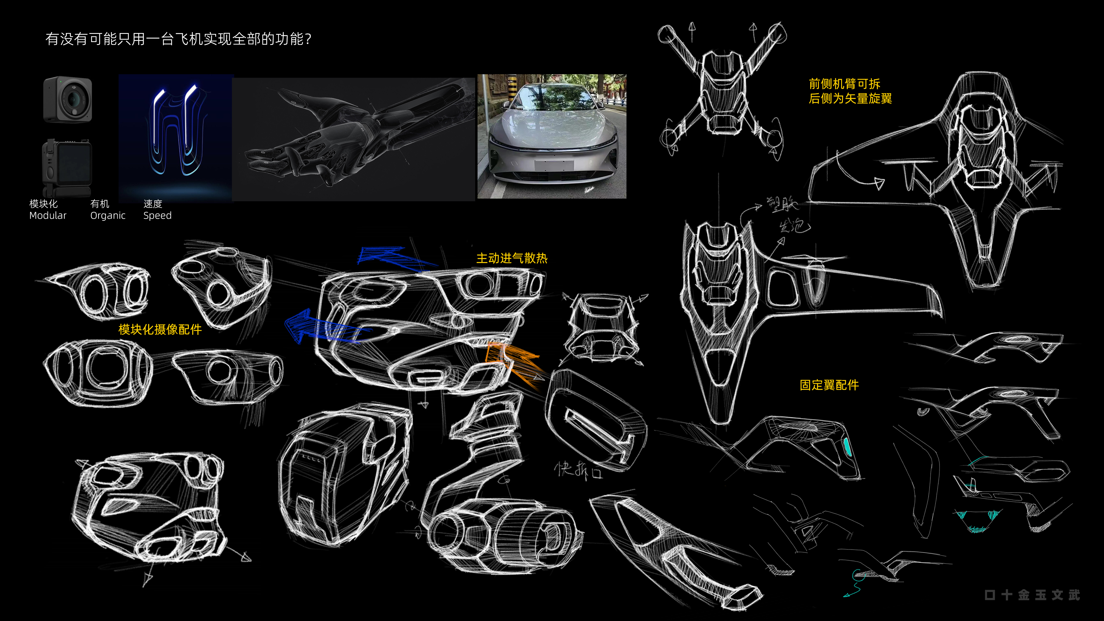 UAV，DAY，industrial design，