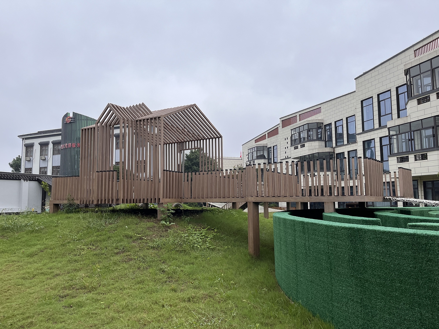 Kindergarten Design, Landscape Design，
