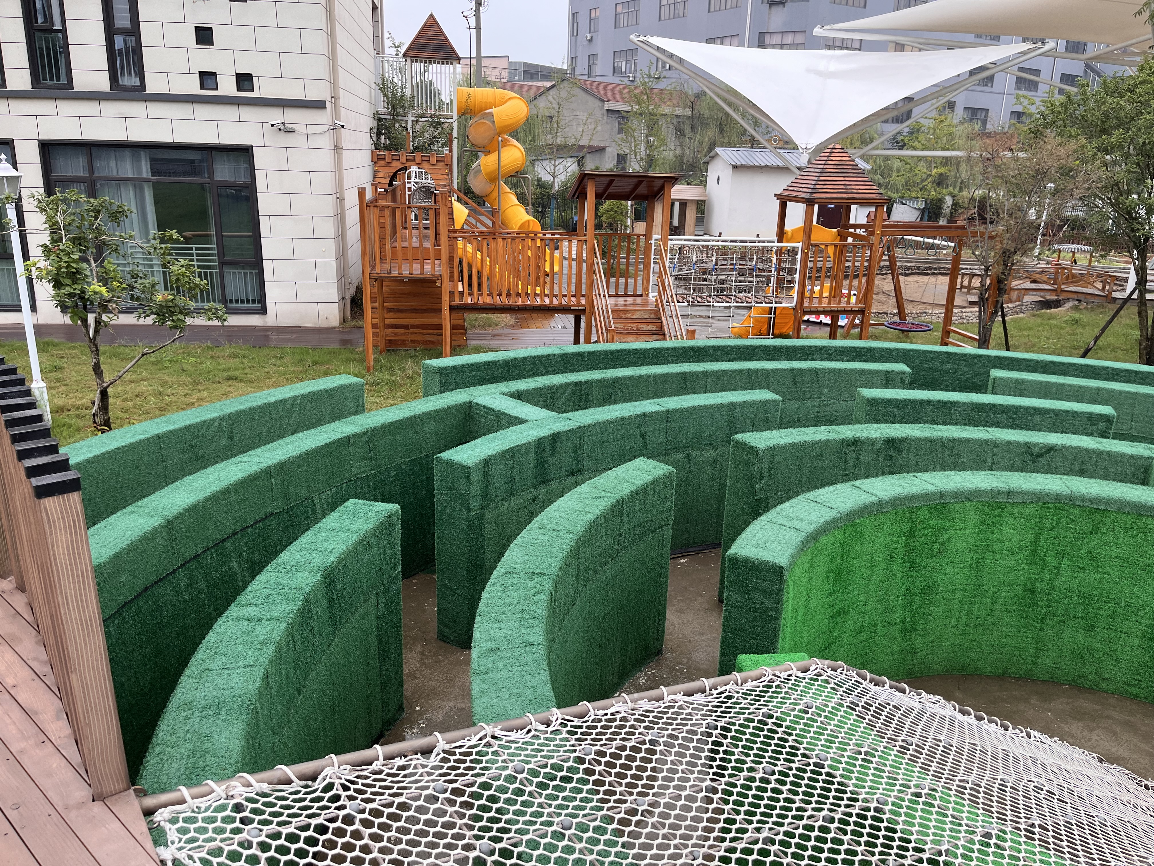 Kindergarten Design, Landscape Design，