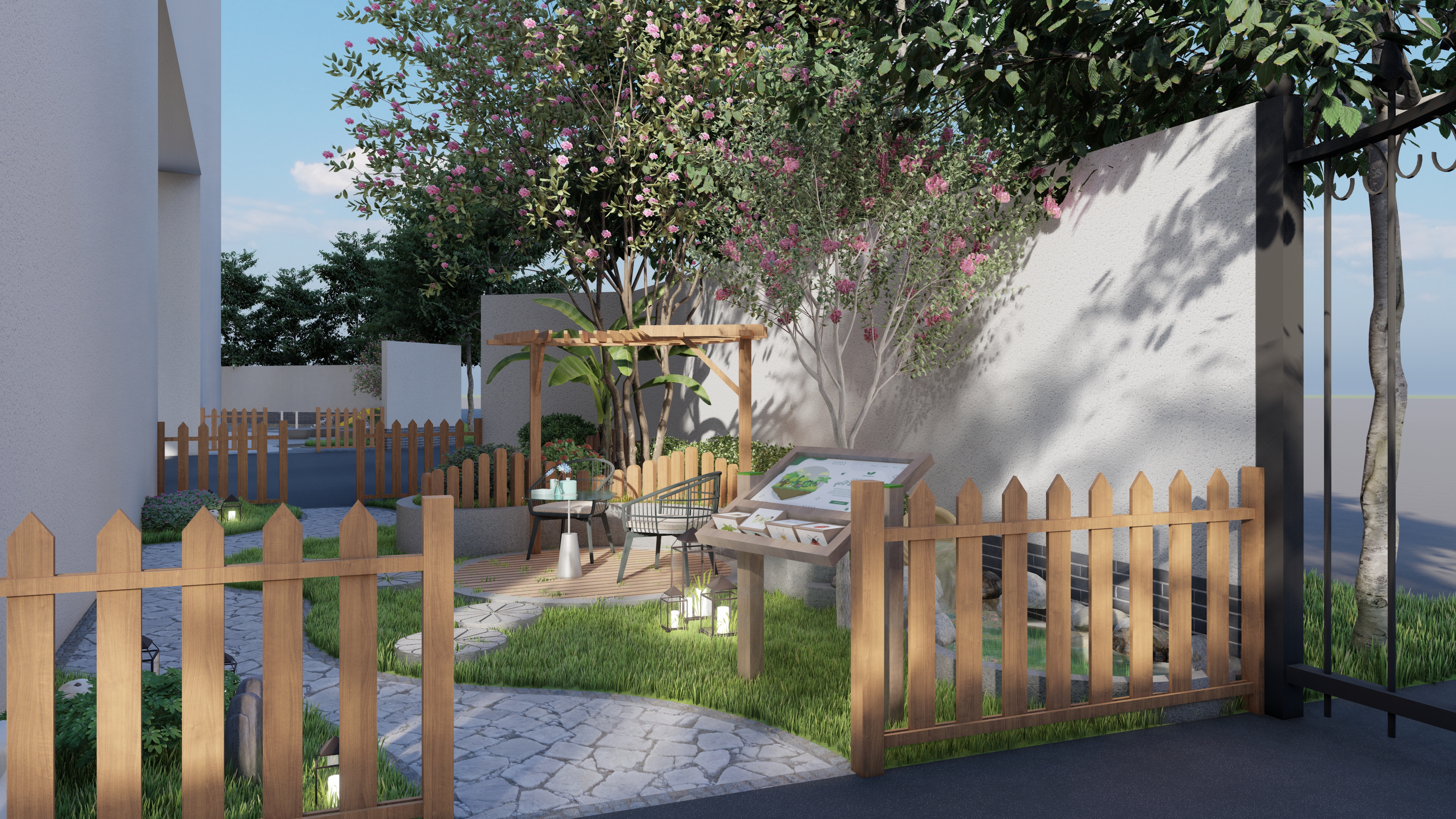 Large Toys, Monet Garden, Plant Science Popularization, Sand Pond Landscape，