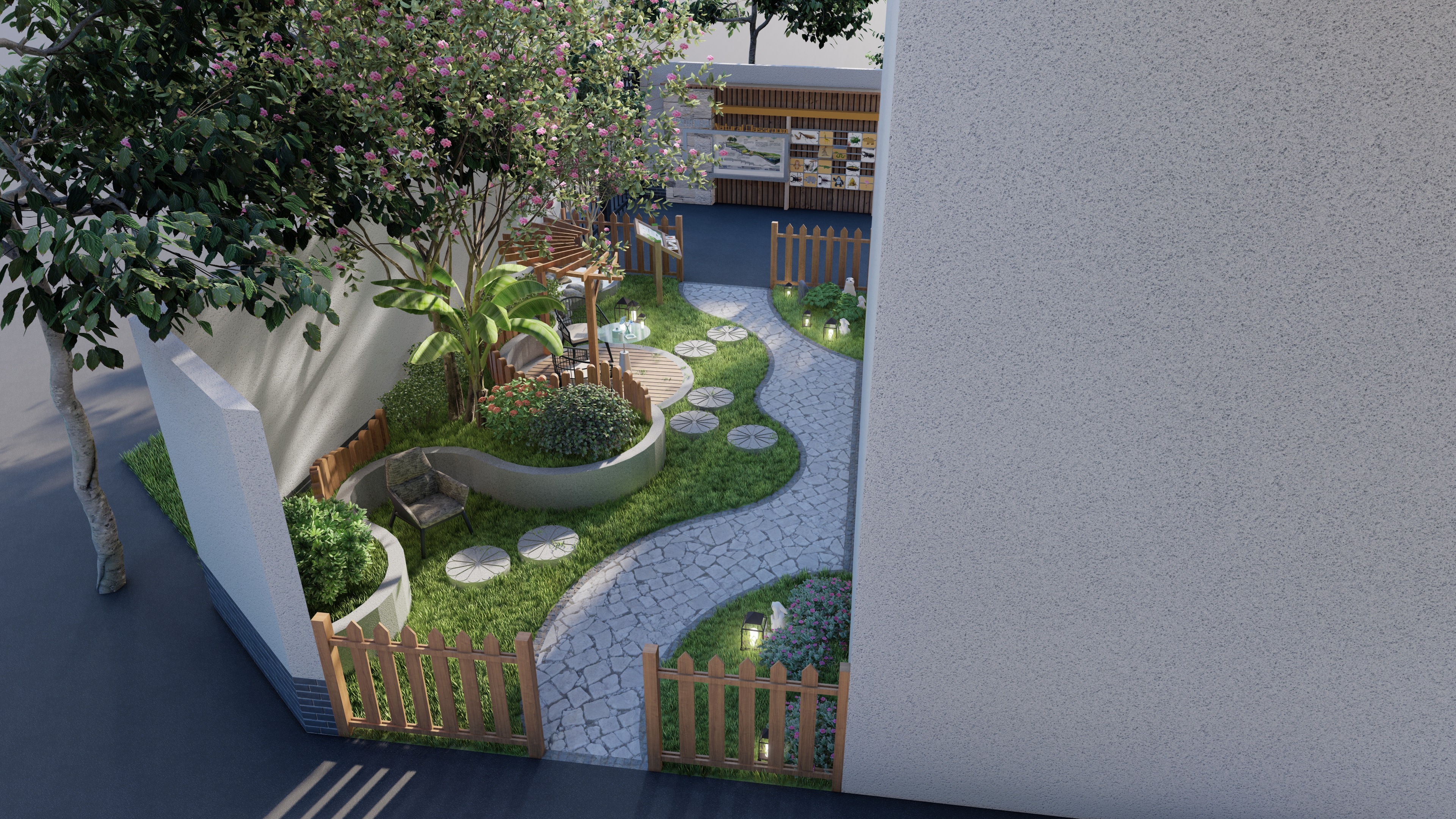 Large Toys, Monet Garden, Plant Science Popularization, Sand Pond Landscape，