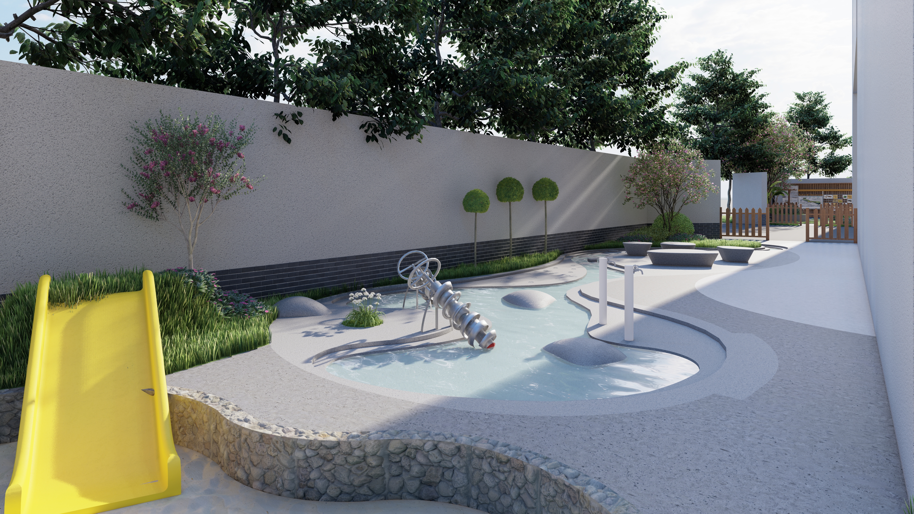 Large Toys, Monet Garden, Plant Science Popularization, Sand Pond Landscape，