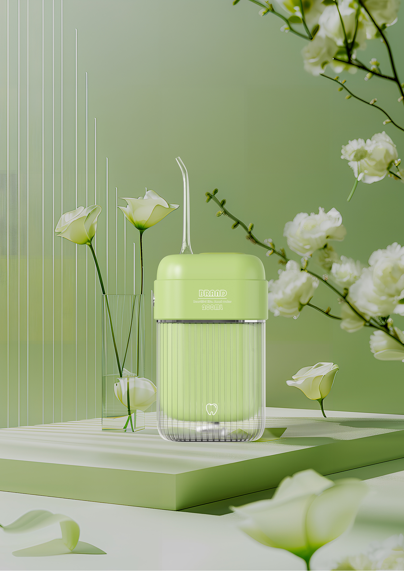 Morandi color system，Product appearance，Product color matching，oral irrigator，