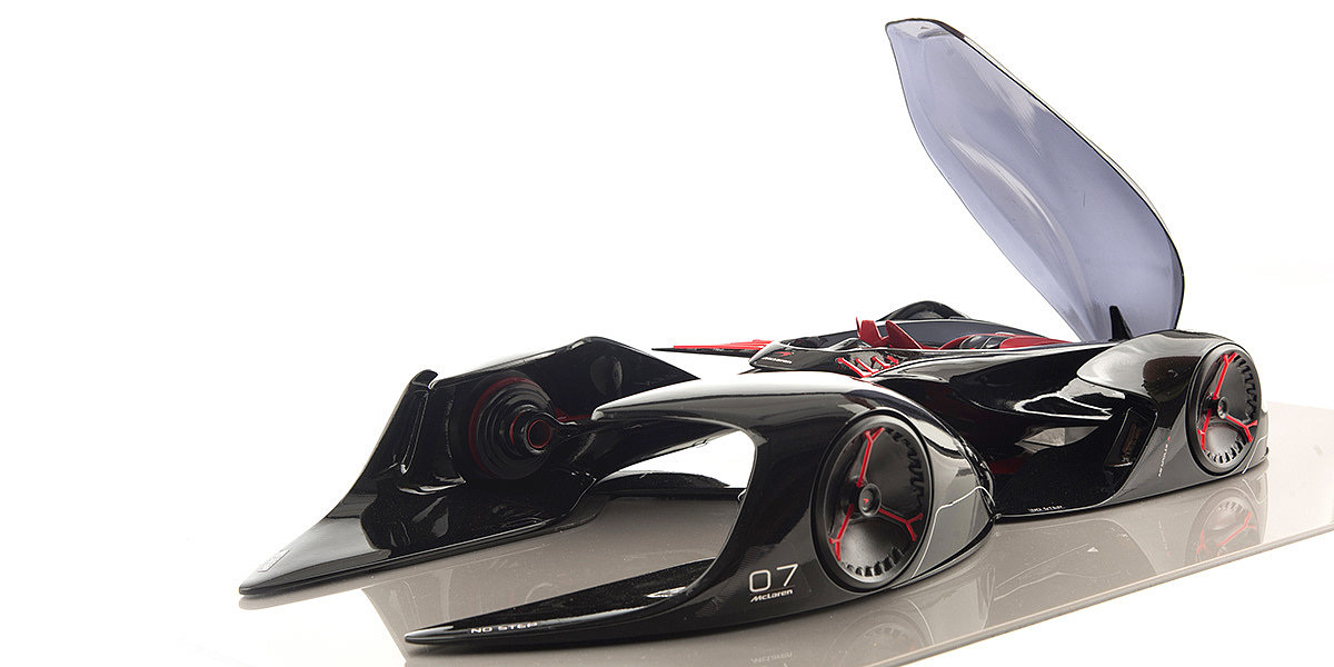 mclaren，Equation car racing，product design，industrial design，