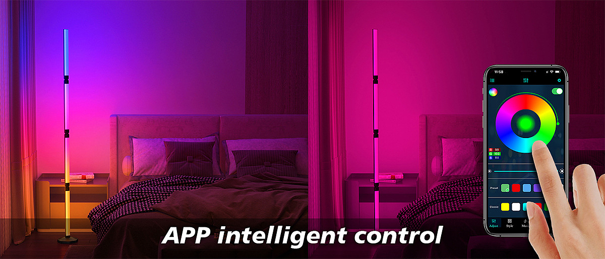 diy，Atmosphere lamp，Foldable，Phantom mode 1600w colors，