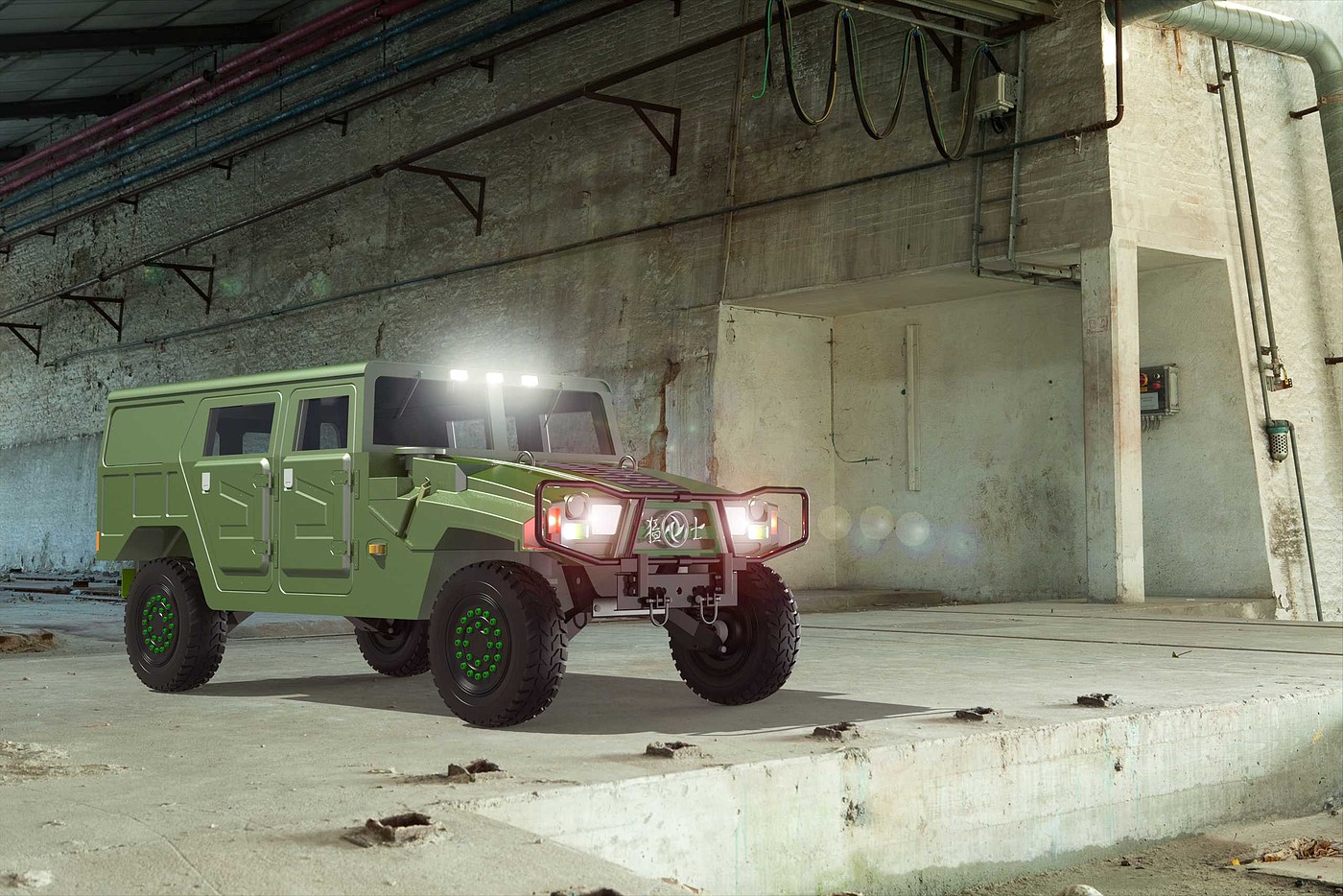 Military vehicle，