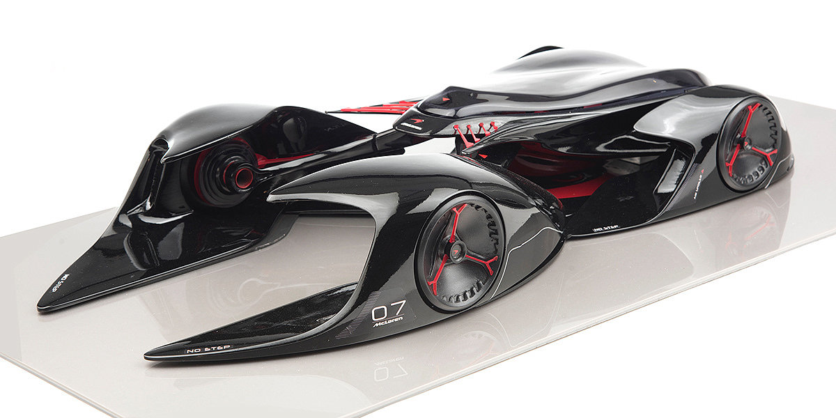 mclaren，Equation car racing，product design，industrial design，