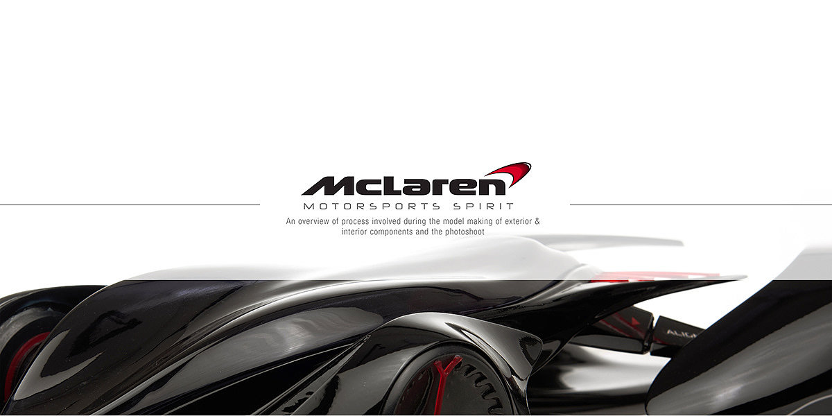 mclaren，Equation car racing，product design，industrial design，