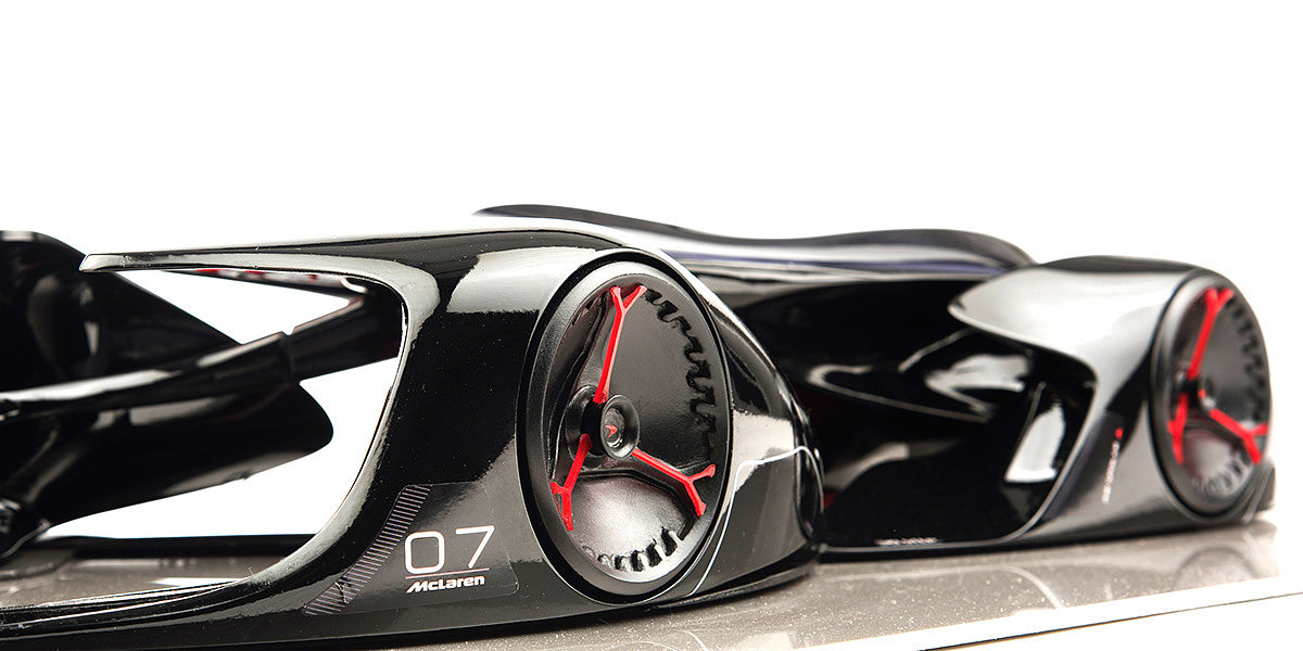 mclaren，Equation car racing，product design，industrial design，