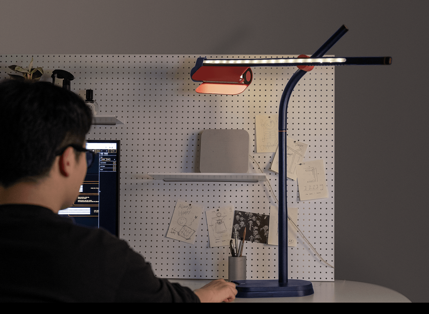 modularization，Desk lamp，Simplicity，