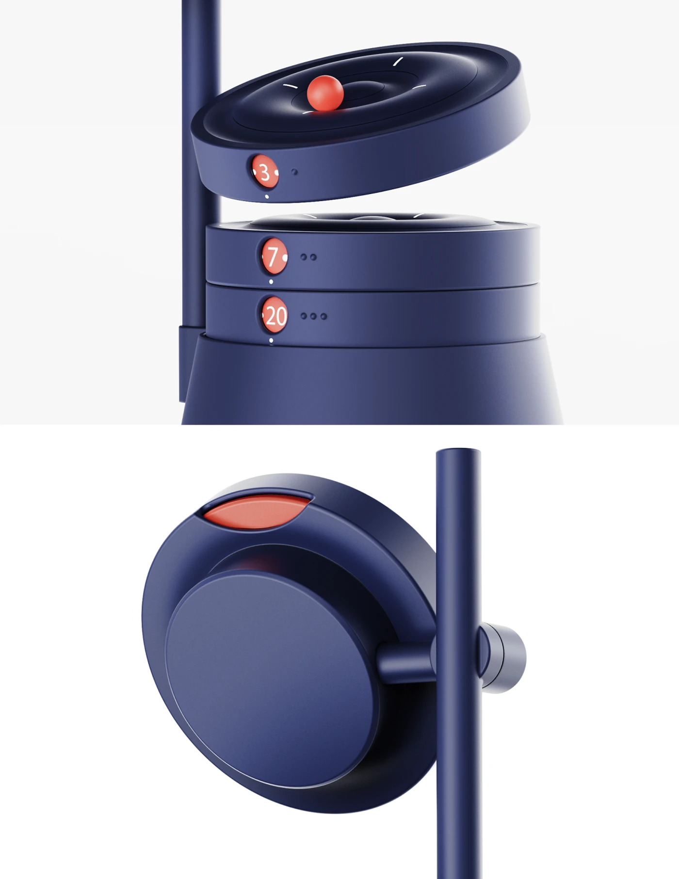 modularization，Desk lamp，Simplicity，