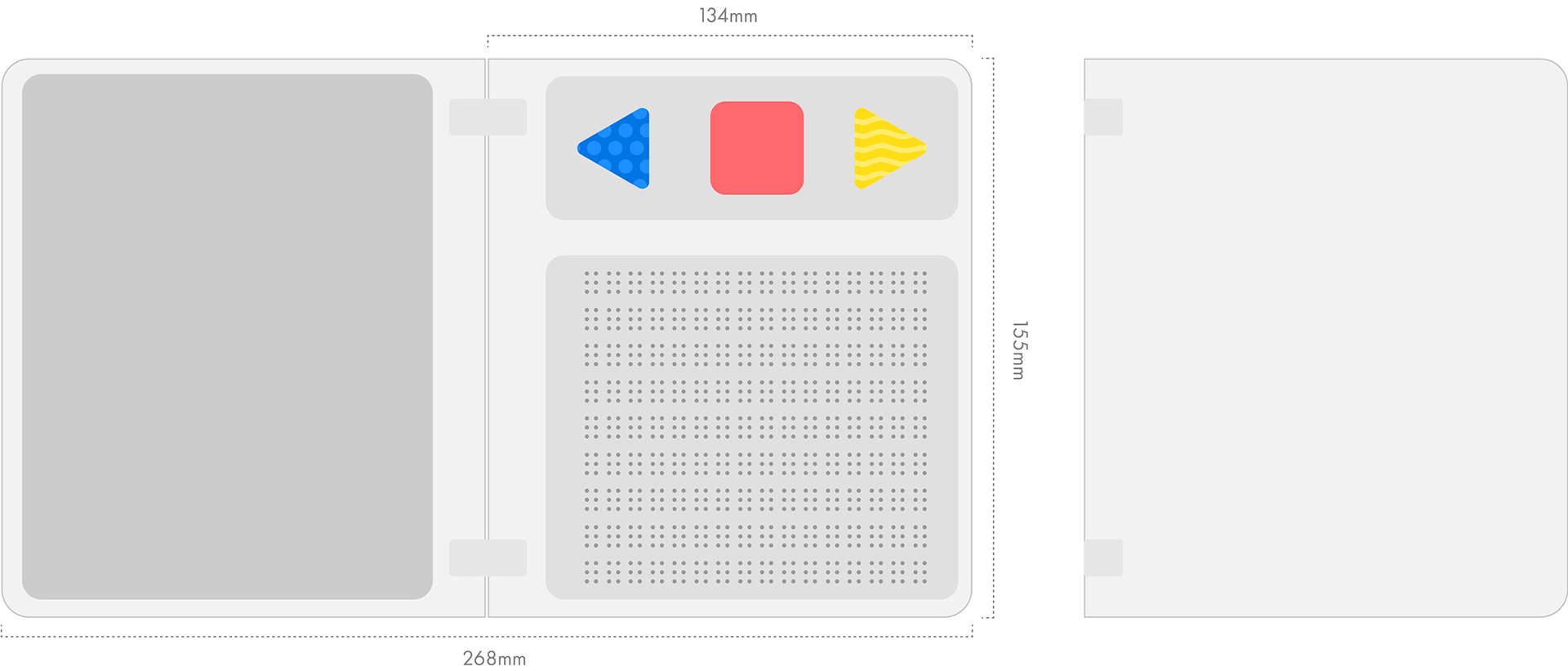 Children's books，3D Fairy Tale Book，visually impaired children，