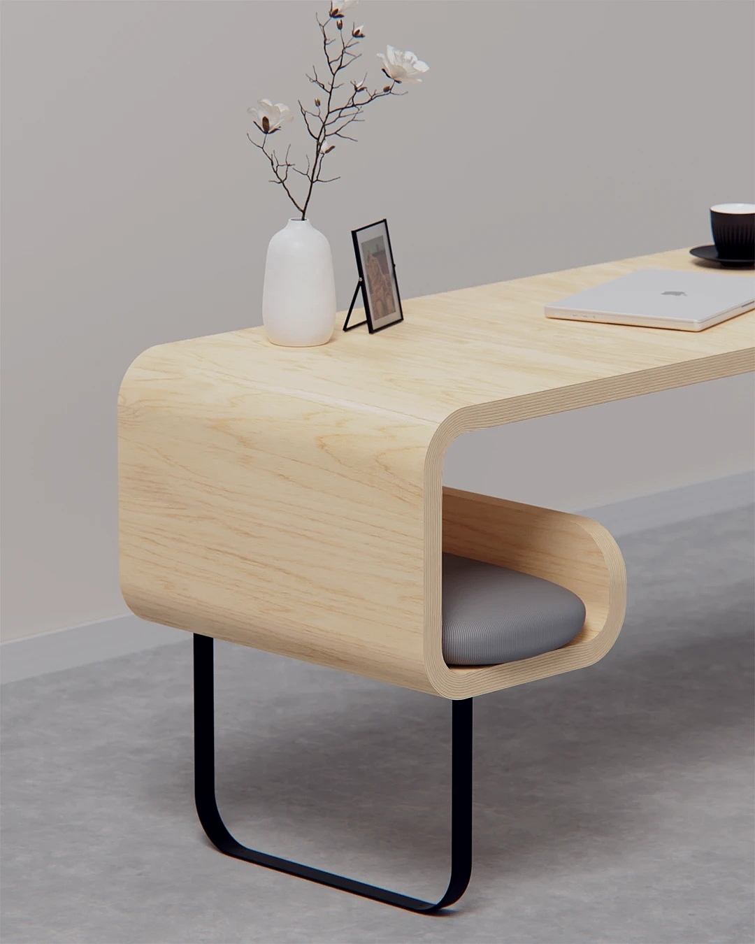 desk，Cat nest，industrial design，Minimalism，furniture，