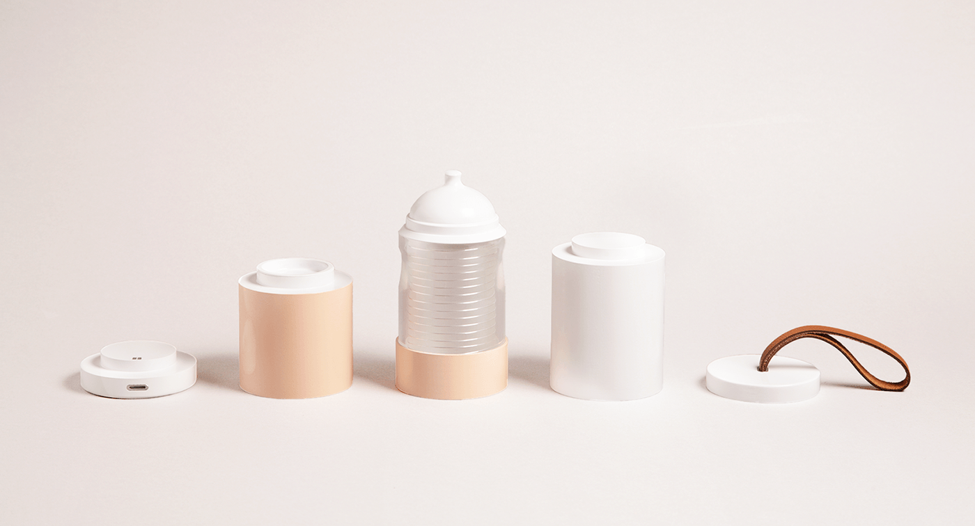 Baby bottle，Smats，product design，heater，
