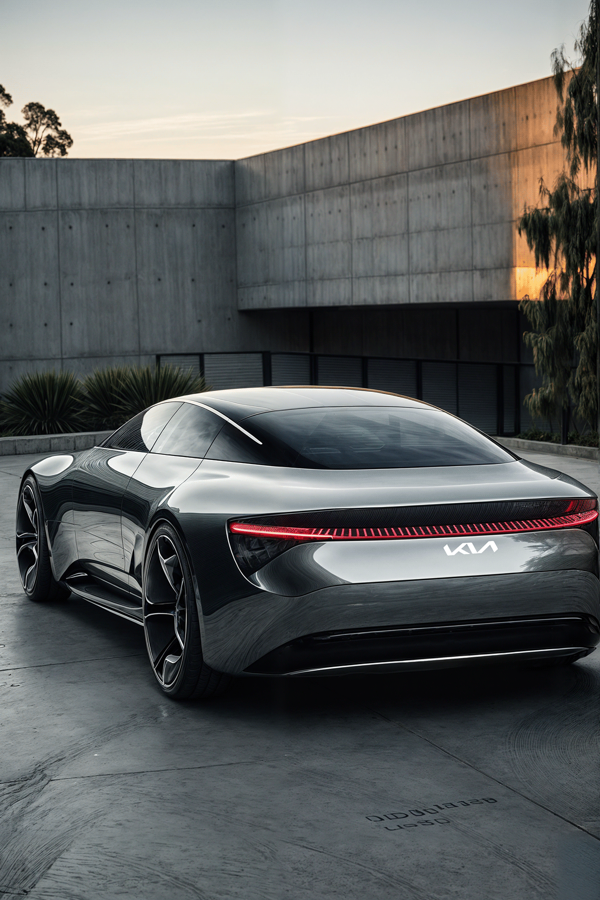 kIa ，concept，automobile，Digital art，