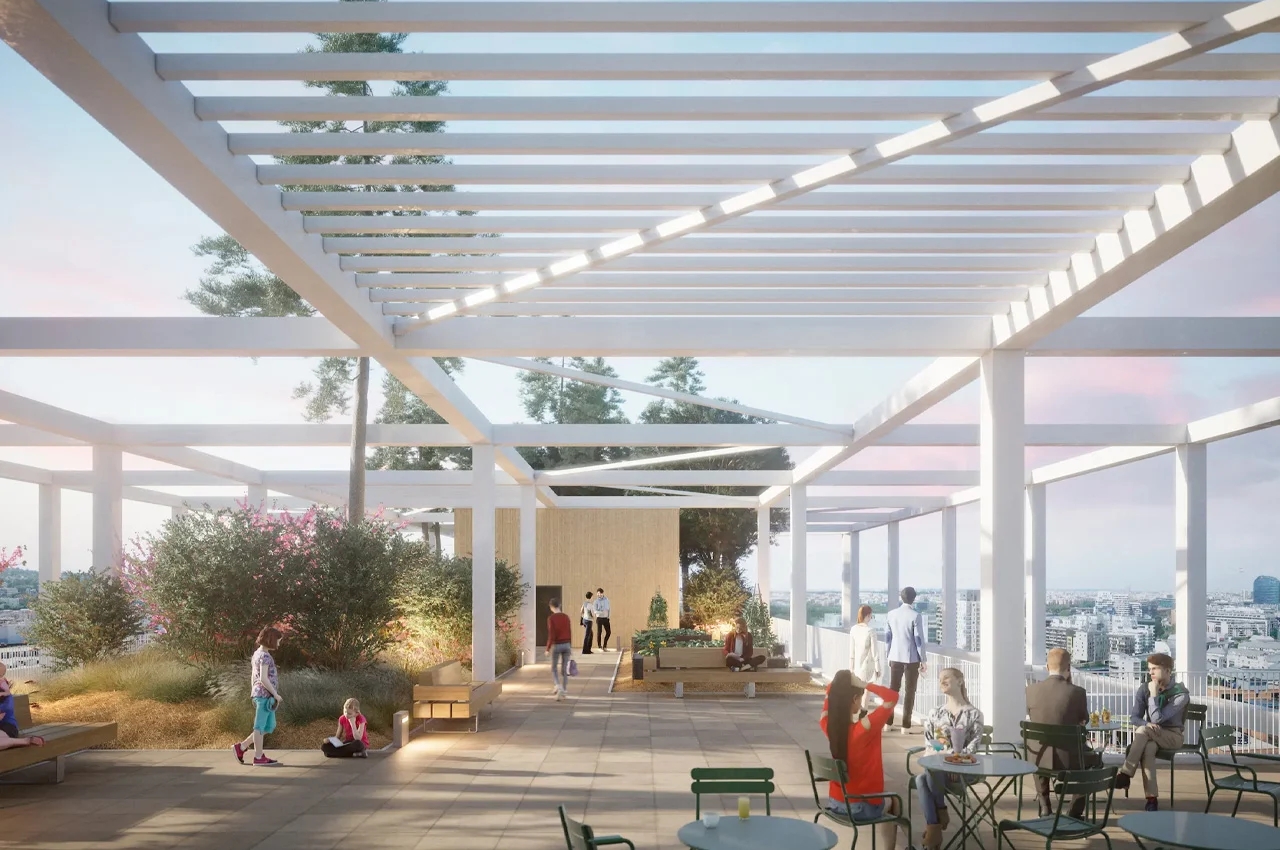 tree，Scenery，Vertical Village，Architectural design，