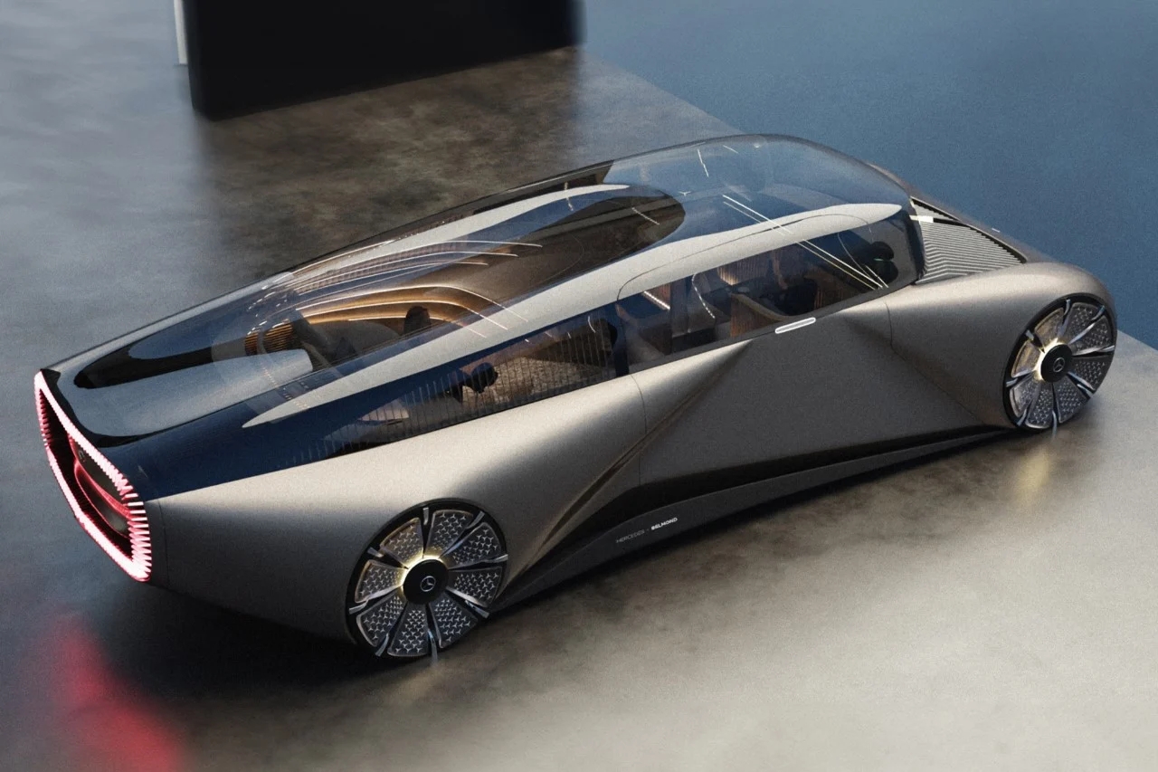 automobile，Automatic driving，industrial design，concept，Benz，
