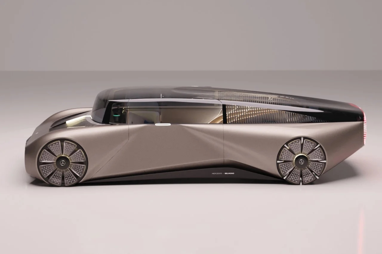 automobile，Automatic driving，industrial design，concept，Benz，