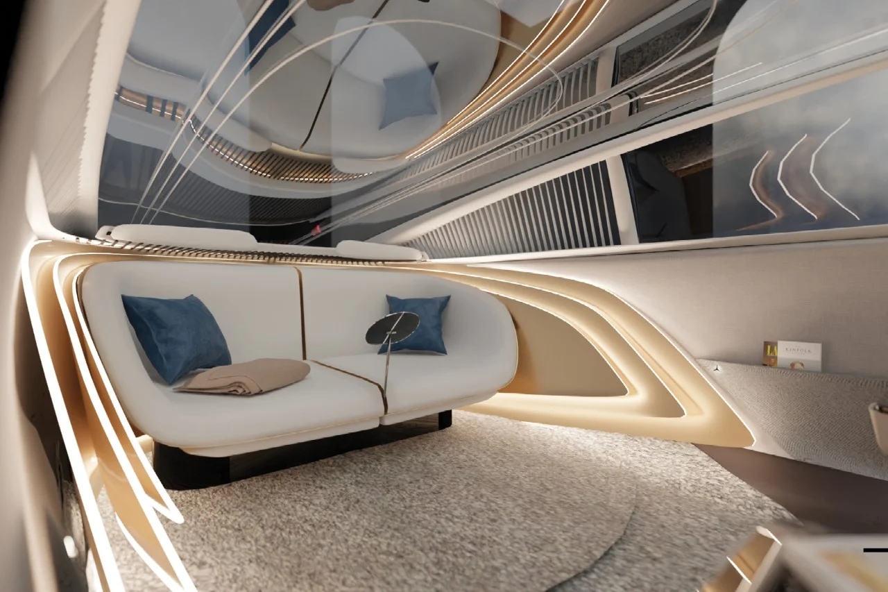 automobile，Automatic driving，industrial design，concept，Benz，