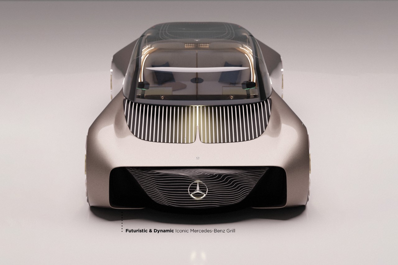 automobile，Automatic driving，industrial design，concept，Benz，