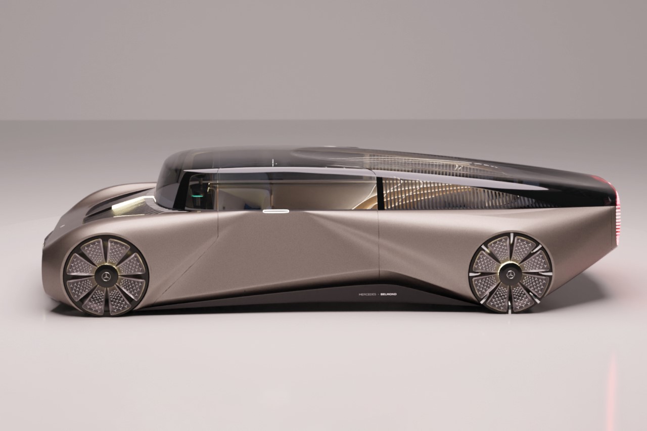 automobile，Automatic driving，industrial design，concept，Benz，