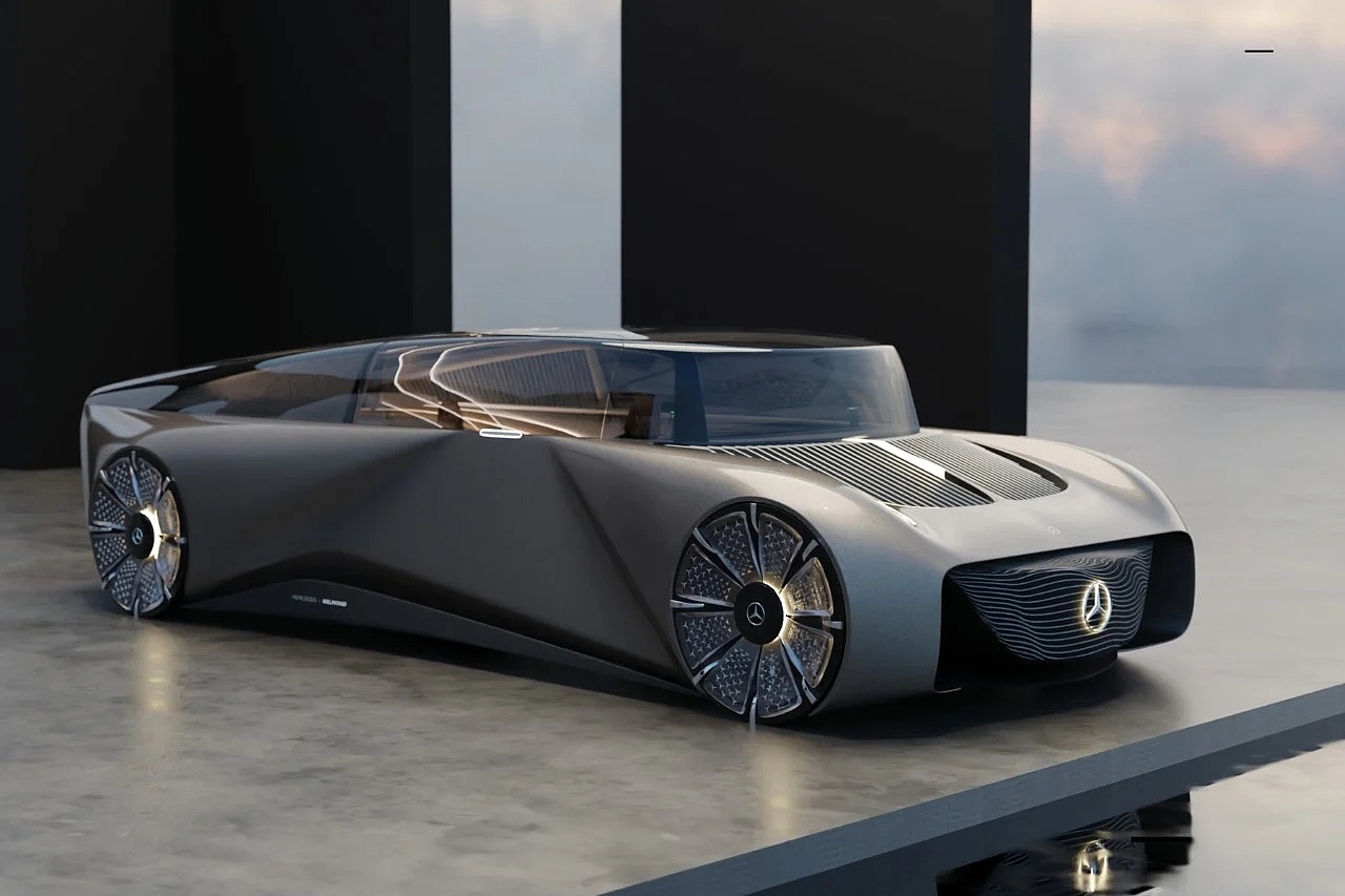 automobile，Automatic driving，industrial design，concept，Benz，