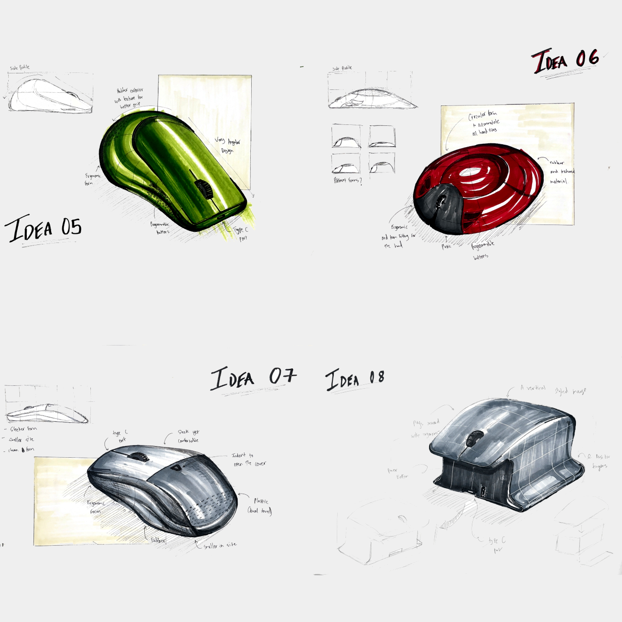 Ergonomics，mouse，concept，Lefty，