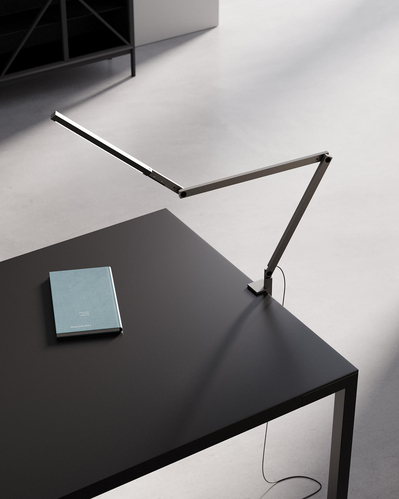 Design，product design，industrial design，3D model，visualization，Desk lamp，