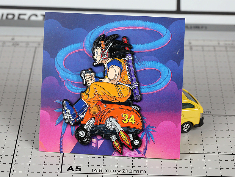 Brooch，badge，Dragon Ball，Akimi Toriyama，Pin，