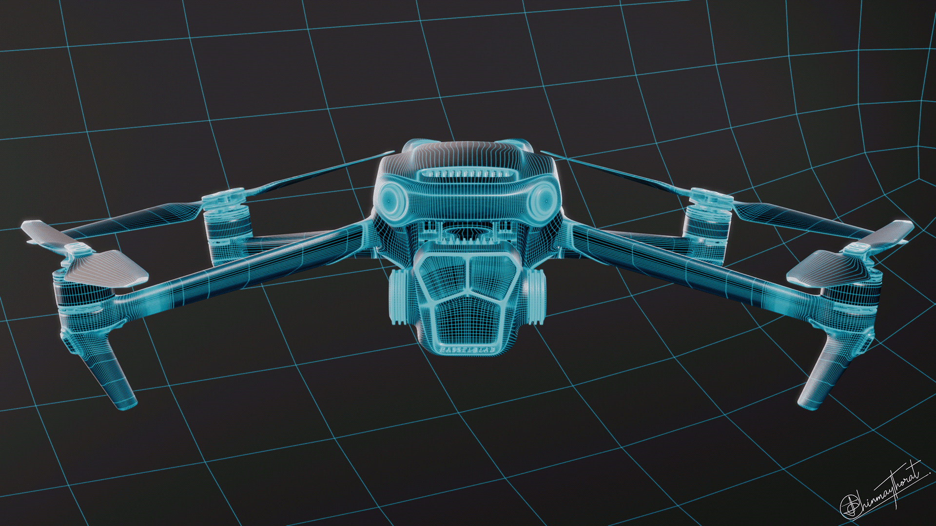 DAY，dji ，UAV，Digital，Modeling and rendering，