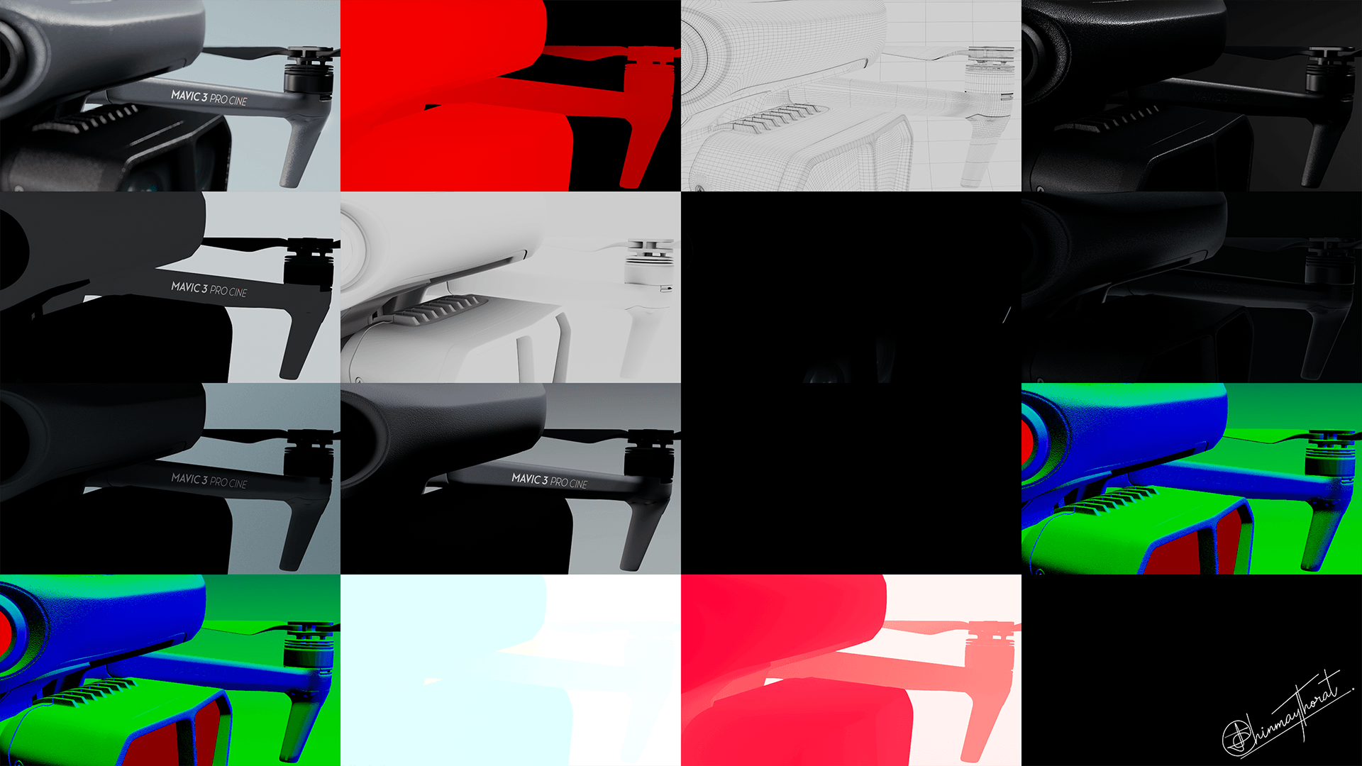 DAY，dji ，UAV，Digital，Modeling and rendering，