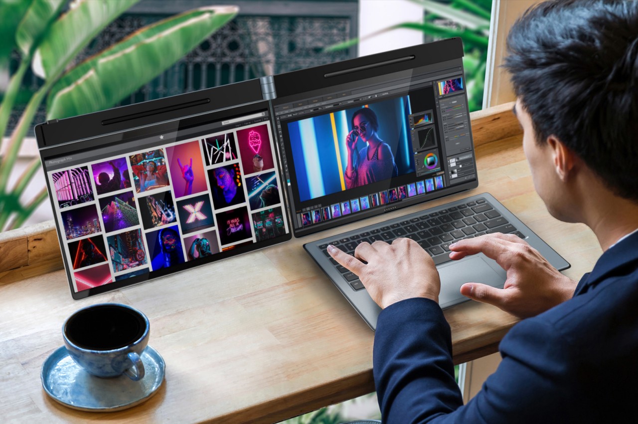 COMPAL，DualFlip，Dual-screen computer，Digital，