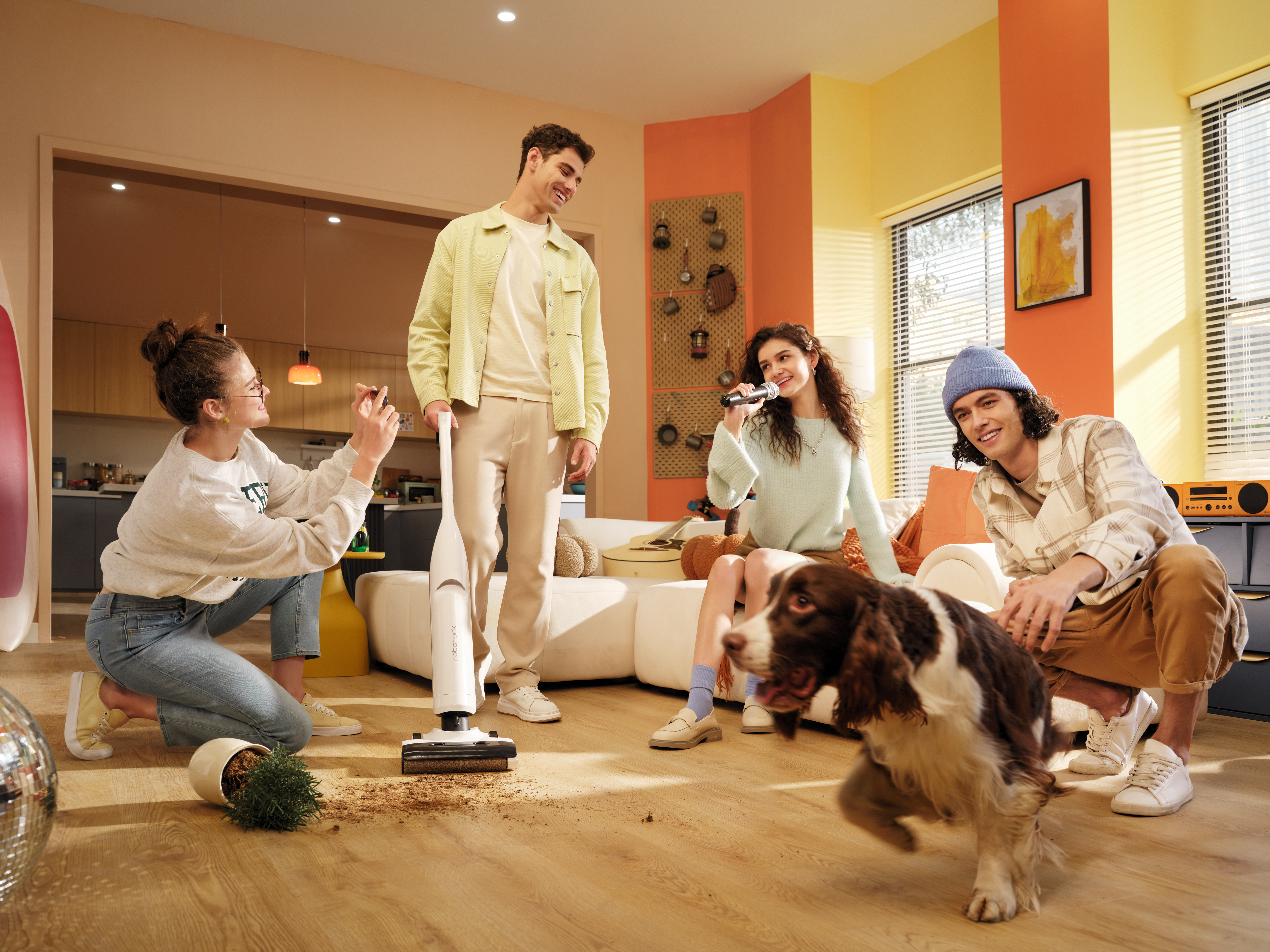 Washing machine，Vacuum cleaner，sweeping machine，clean，Stone Technology，Roborock，industrial design，product design，