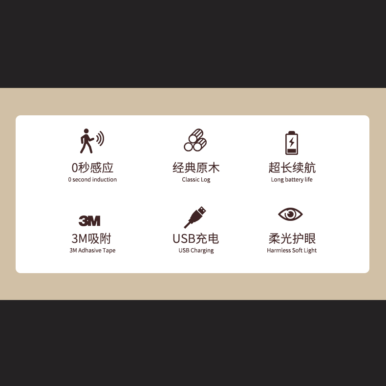 solid wood，Night light，Tricolor dimming，diy，