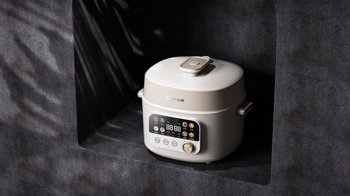 rice cooker，Kitchen appliances，household electrical appliances，product design，Little bear，