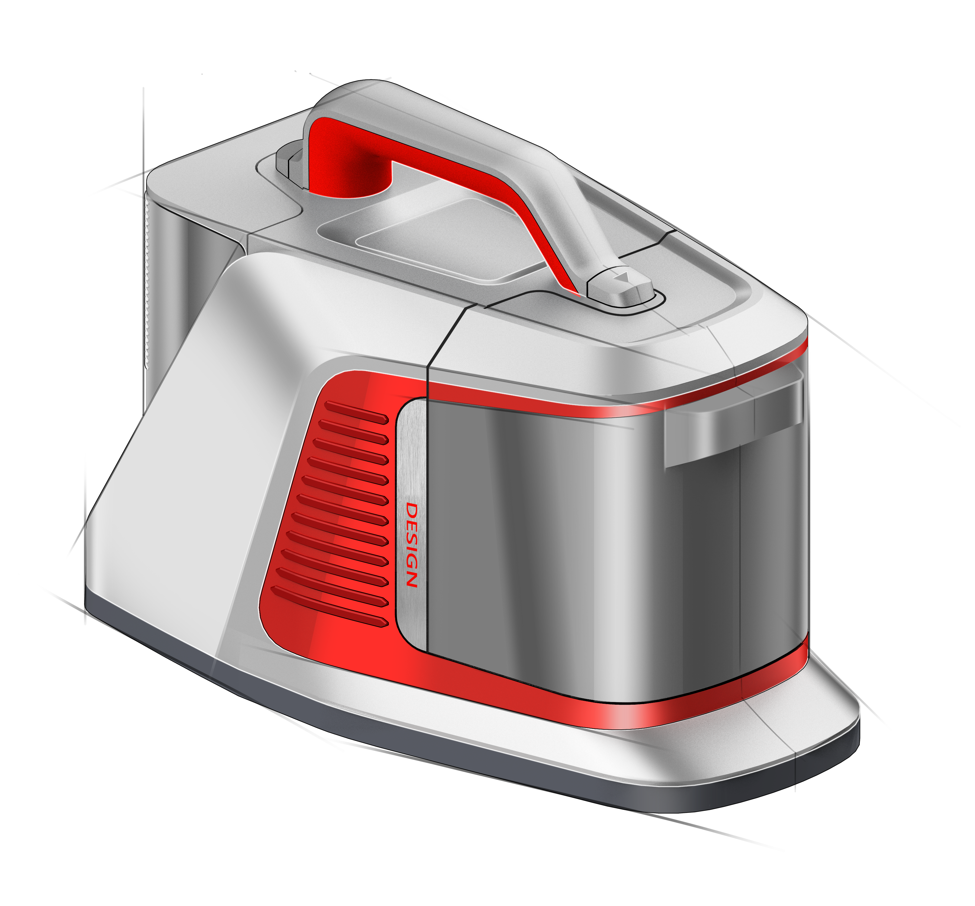 carpet cleaning machine，Carpet cleaning machine，sketch，industrial design，design sketch，P diagram，
