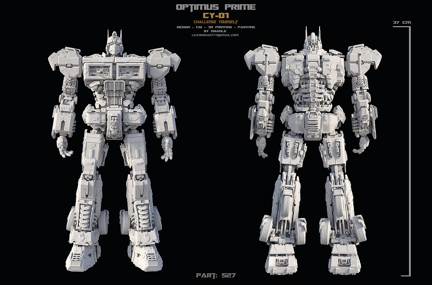 flexible，cgi，3d，Optimus prime，Transformers，skyreach pillar，