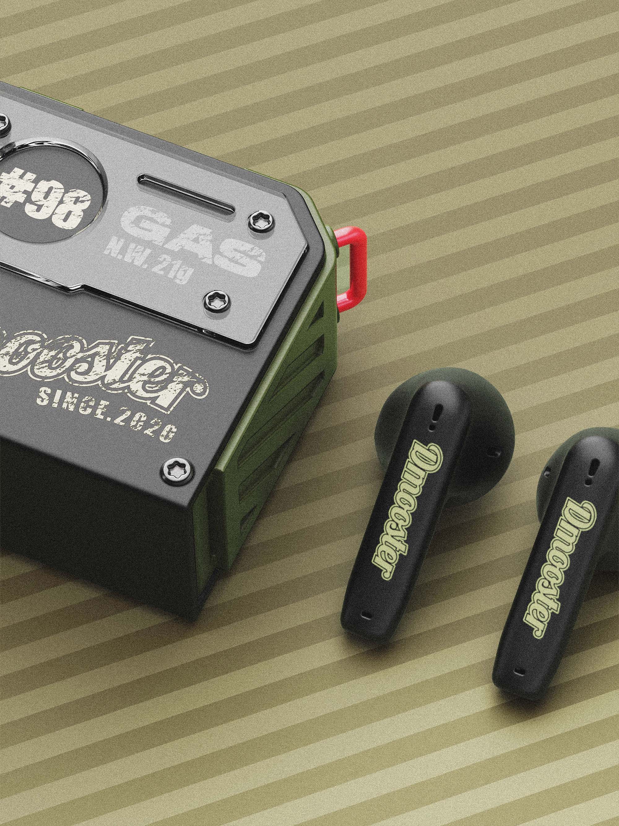 Big Monster，dmooster，Bluetooth headset，industrial design，3C products，Fashion item，headset，brand，