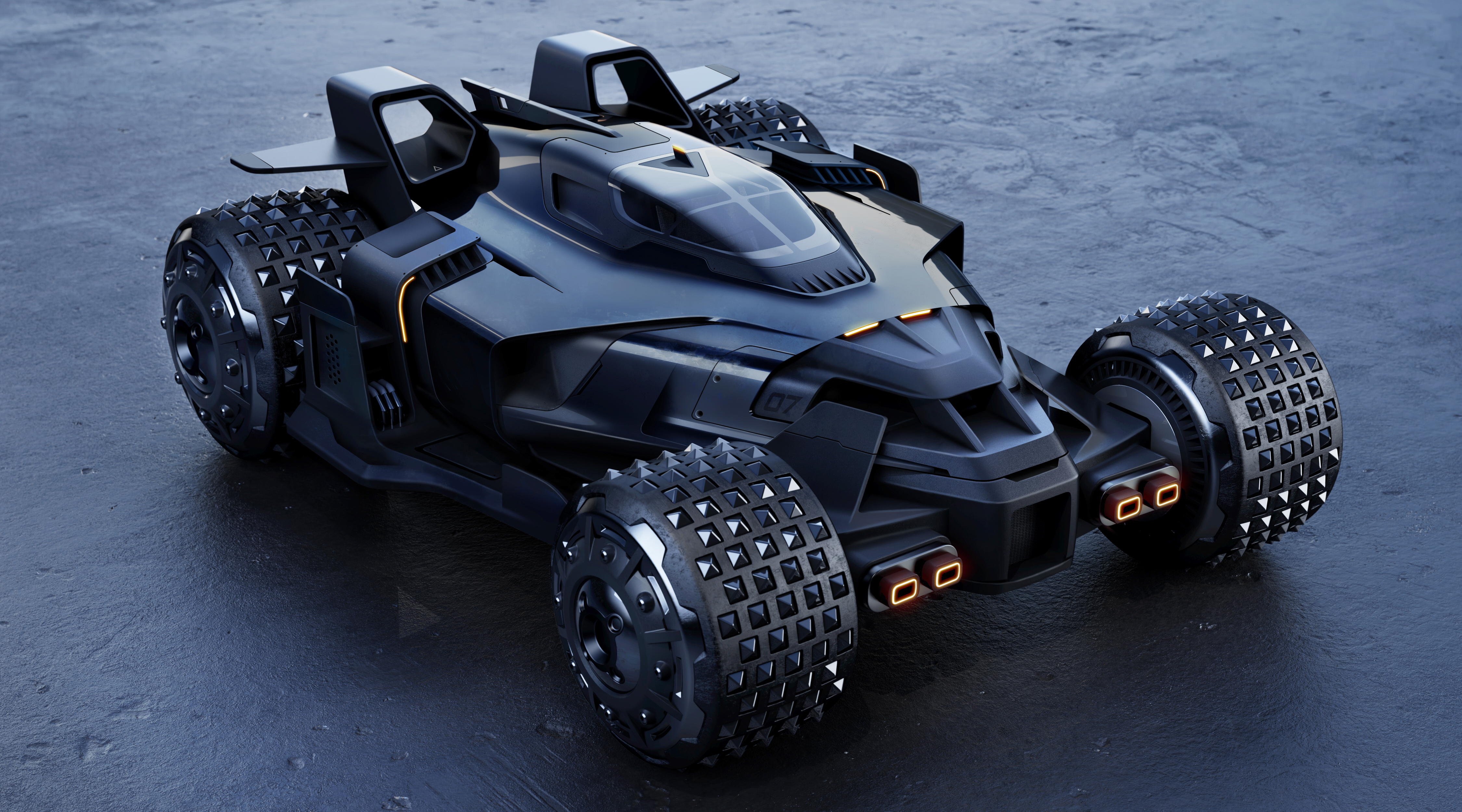 vehicle，Batmobile，Concept Car，